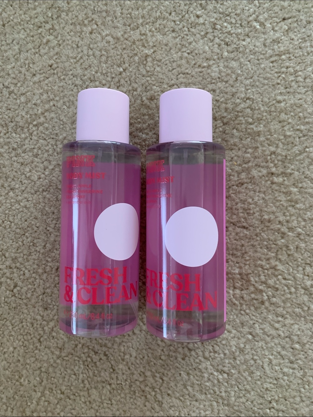 PINK Victoria's Secret Fresh & Clean Body Mist - Pink